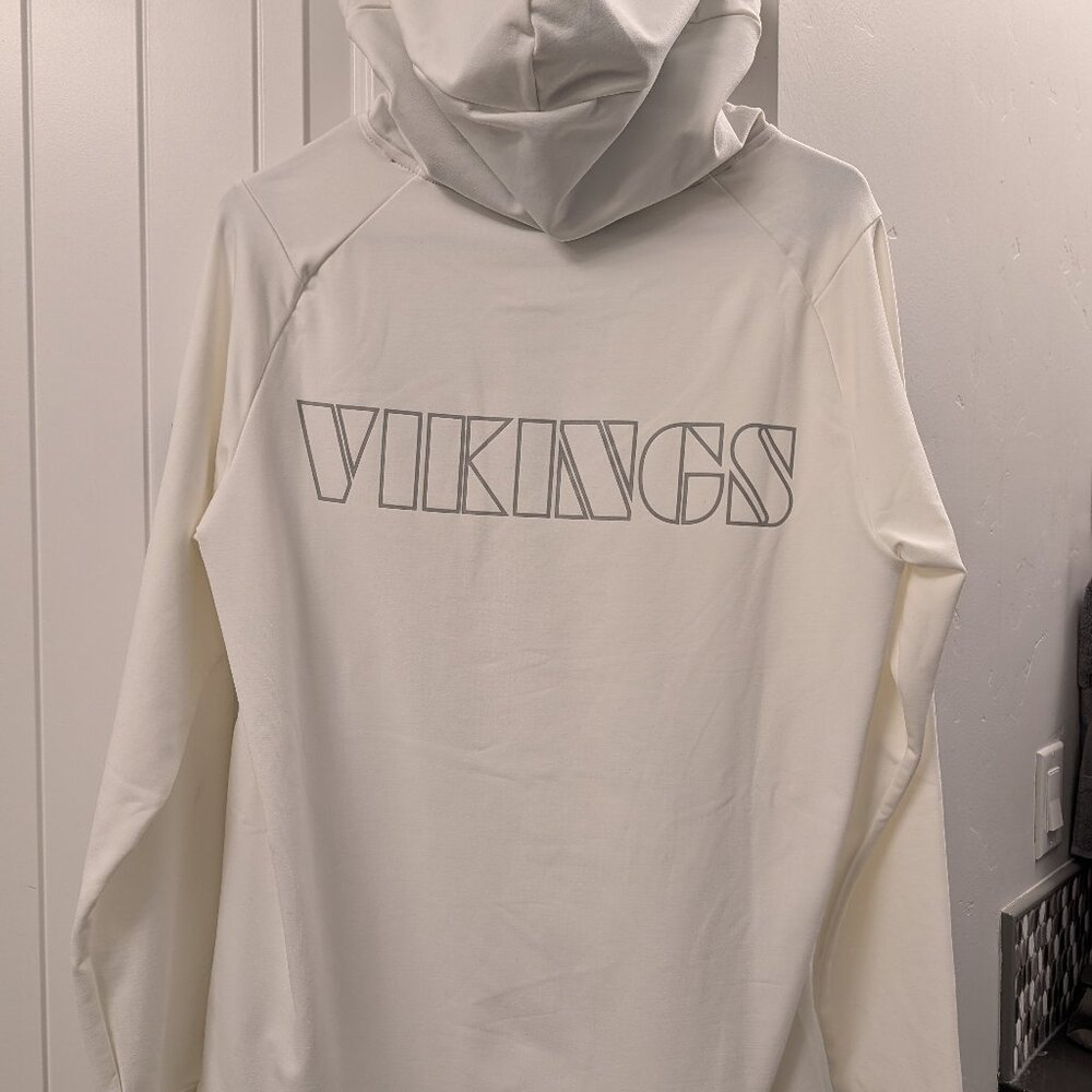 UNRL Vol 3 No 6 Minnesota Vikings Hoodie White - Picture 6 of 8